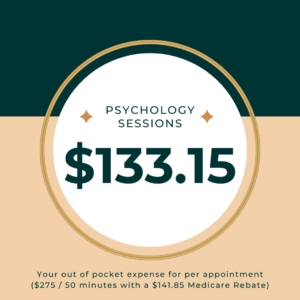 Psychology session fee described Craigie, Perth, Joondalup, Australia